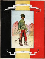Guide belge. Belgien scout.
